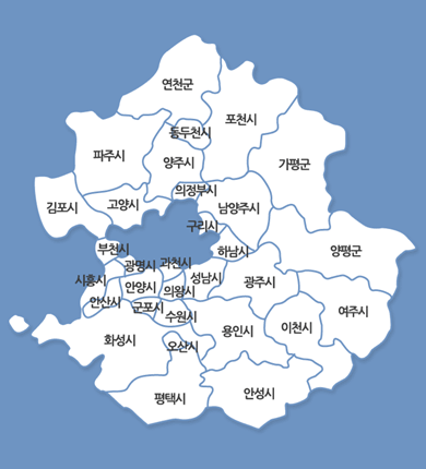 경기도지도